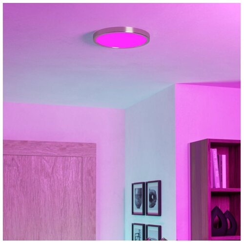 Eglo 901382 -LED RGBW prigu&scaron;iva kupatilska stropna svetiljka FUEVA-Z LED/14,3W/230V 27,8cm IP44 hrom Cene