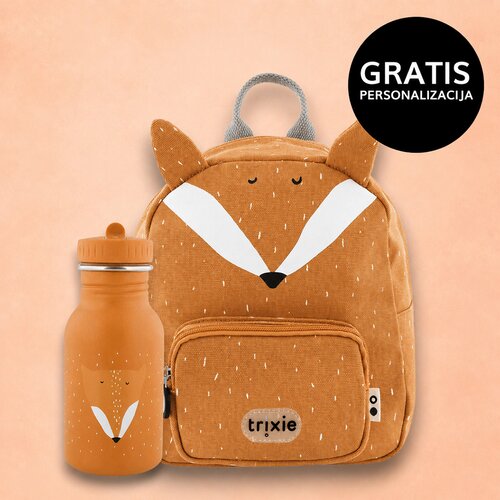 Trixie dječji ruksak small + bočica 350 ml mr. fox Cijene