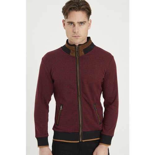 Dewberry 1021 MEN&amp;#039;S SWEATSHIRT-BURGUNDY Slike
