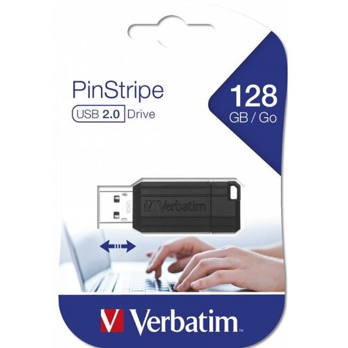 Verbatim USB flash PinStripe 128 GB Cene