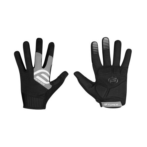 Force Rukavice mtb power, crno-sive l ( 9056934-L ) Slike