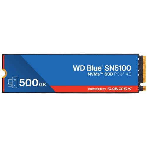 San Disk WD Blue SN5100 SSD 500GB modro-rdeč, (5000266745) Cene