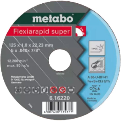 Metabo rezna ploča 125x0.8x22.23 Inox /16080 Cene