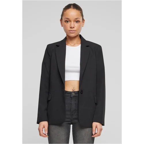 Urban Classics Women's Basic Blazer Black