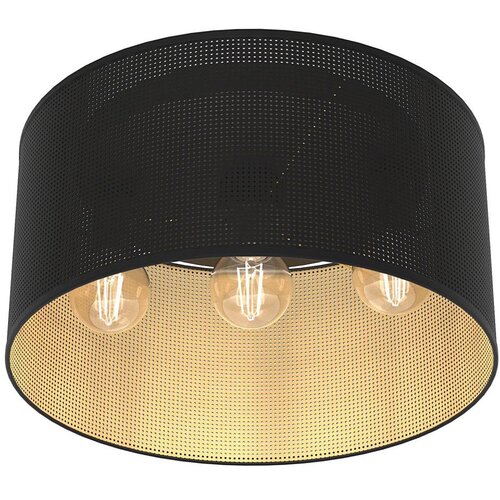  Plafonski luster LOFT SHADE 3xE27/60W/230V, crna/zlatna Cene