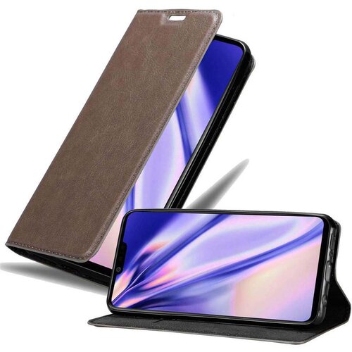 Cadorabo Ohi&scaron;je, združljivo z LG G8 ThinQ v kavovinsko rdeča - Za&scaron;čitni ovitek z magnetnim zapiranjem, stoječo funkcijo in režo za kartice, (20549053) Cene