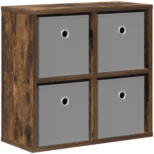  Kreveta s ladicama Dimljeni hrast 49,5 x 22 x 47 cm Slike