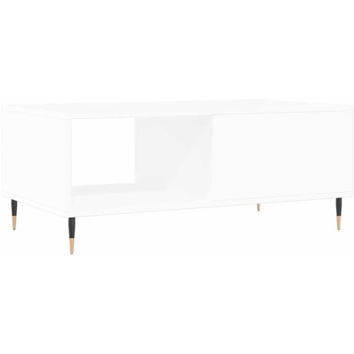  Stolić za kavu bijeli 90 x 50 x 36,5 cm od konstruiranog drva Bijela Slike