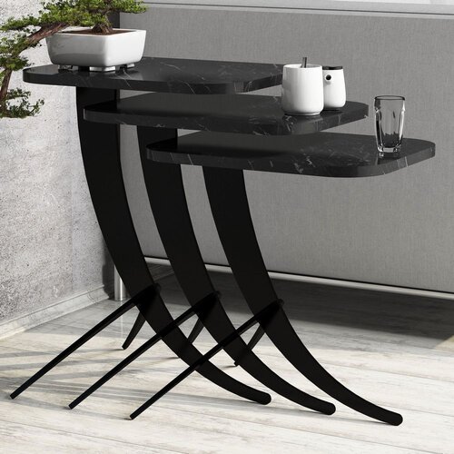 Woody Fashion hanah home set stočića 3 komada pion 845HCT2875 Cene