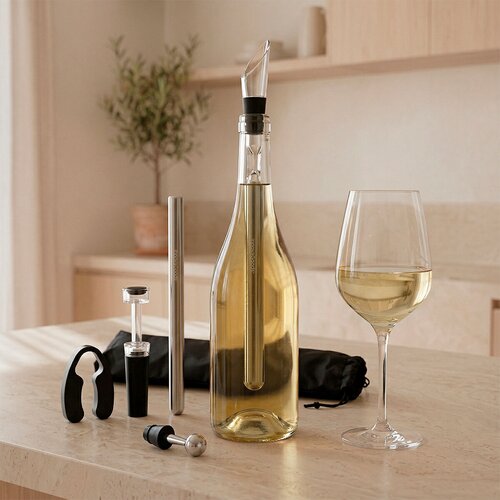  Set Dodataka za Vino Chillour InnovaGoods 7 Dijelovi Slike