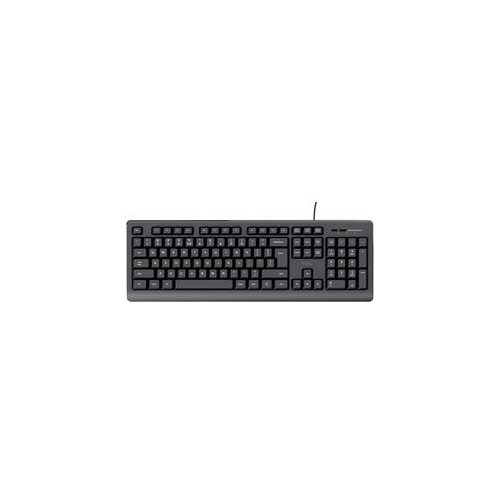 Trust tastatura+miš basics žični set/us/crna 24645 Cene