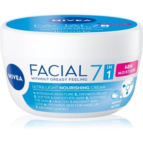 Nivea Facial Nourishing lahka krema za prehrano in hidracijo 7 v 1 100 ml Cene