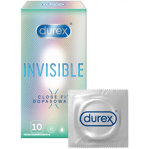 Durex Invisible Close Fit 10 pack
