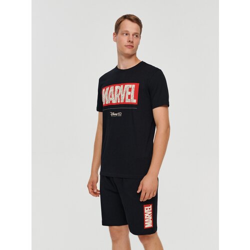 House - Komplet dvodijelne pidžame Marvel - Crna Slike