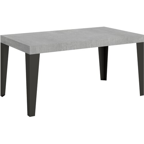 Itamoby &amp;nbsp; Flame (90x160/264 cm) - siva, barva nog: antracit - raztegljiva jedilna miza, (20842610) Slike