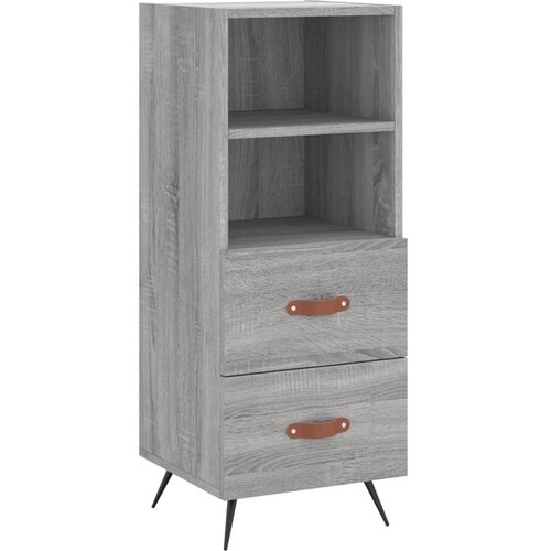 Maison Chic Komoda - Predalnik siva sonoma 34,5x34x90 cm inženirski les, (21717073) Cene