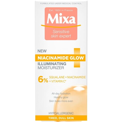 Mixa krema za obraz - Niacinamide Glow Illuminating Moisturizer Cene