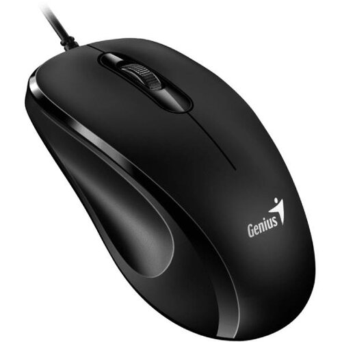 Genius mi&amp;scaron; DX-101 crni USB, optički, 1200 DPI, 1.5m, 3 tipke, 83g Slike
