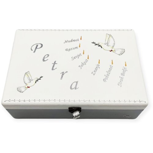  Kutija uspomena - 7 darova Duha Svetoga i plodovi Duha Svetoga - 1. 20x30x10cm - 15472 Cijene
