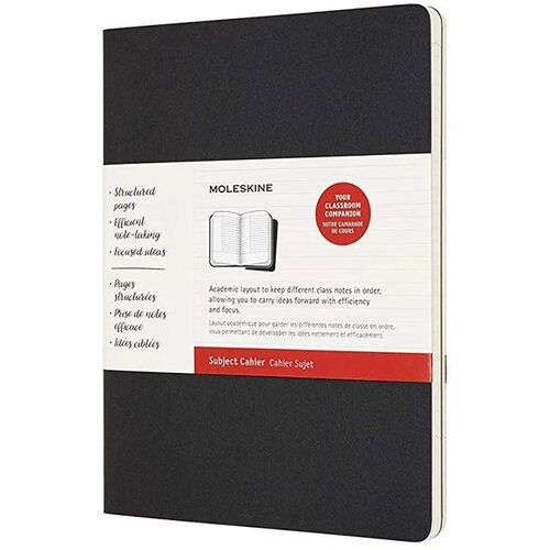 Moleskine Set sveski CH4STNB, X-Large, 2 komada, Crna Cene