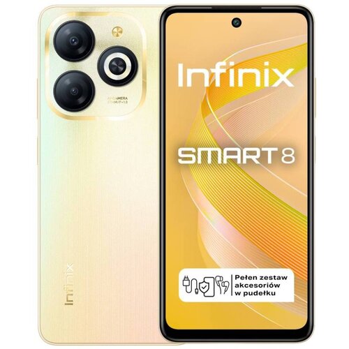 Infinix Smart 8 3/64 GB/ zlatna Slike