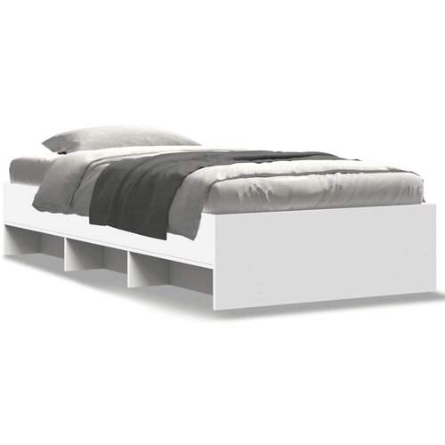 vidaXL Okvir za krevet bijeli 90x190 cm konstruirano drvo Cene