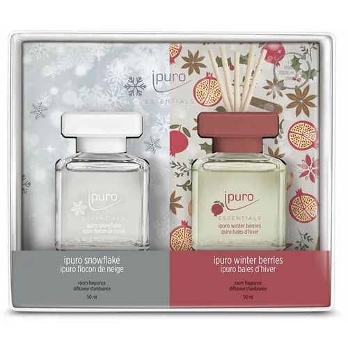 IPURO Set mirisnih difuzora Snow Flakes / Winter Berries 2 x 50 ml 2-pack