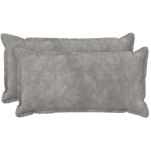  Jastuk s jastukom HOUTEN 2 kom. Svjetlosiva Mikrofibra Flis - Svjetlosiva 40 x 70 cm 2 Cene