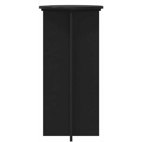  Stalak za biljke 2 pcs Crna 40 x 40 x 80 cm Konstruirano drvo Slike