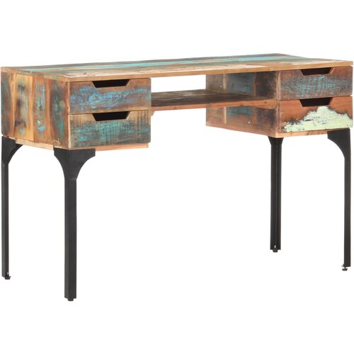 Furnova Pisalna miza 118x48x75 cm trden predelan les, (21925378) Cene