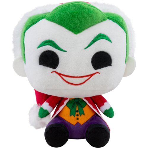 Funko POP PLUSH: DC HOLIDAY - 7&amp;quot; SANTA JOKER, (686183) Slike