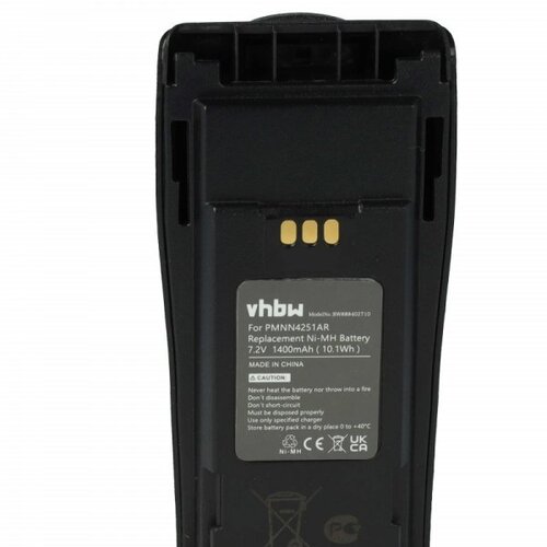 VHBW Baterija za Motorola CP040 / DP1400, Ni-MH, 1400 mAh Cene