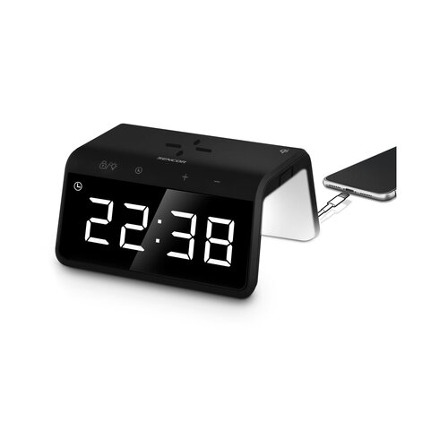 Sencor fm radio alarm sa bežičnim punjačem sdc 7900 qi Cene