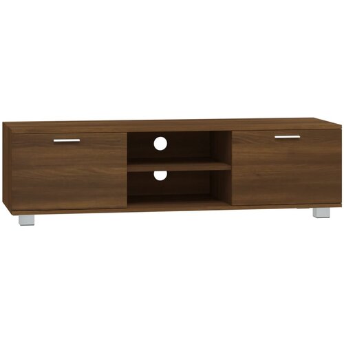 Maison Chic ormarić smeđa boja hrasta 140x40,5x35 cm konstruirano drvo Cijene