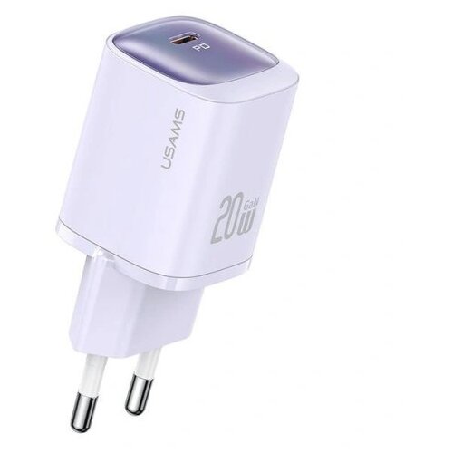 Usams CC248 20W 1C GaN Fast punjač purple Slike