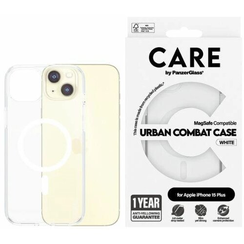 PanzerGlass OVITEK CARE BY URBAN COMBAT ZA IPHONE 15 PLUS 6.7 ZA MAGSAFE BEL, (21898648) Cene