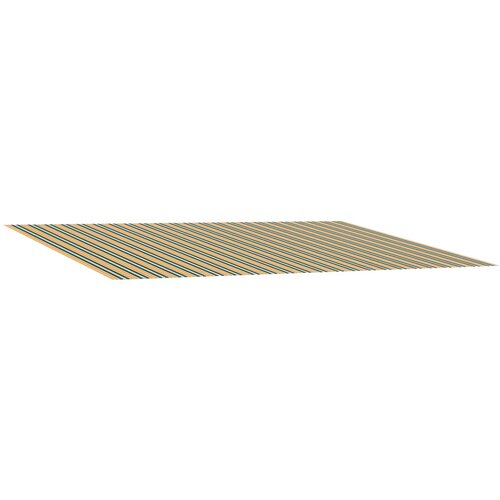  Zamjensko platno za tendu Zelena i žuta 500 &times; 350 cm Poliester Cijene