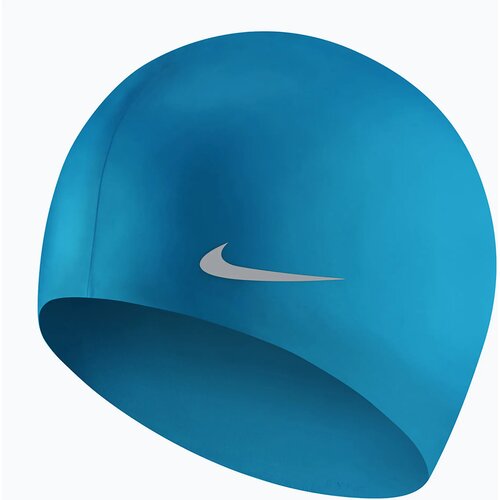 Nike Dečija kapa za plivanje Solid Silicone TESS0106-458, Plava Slike
