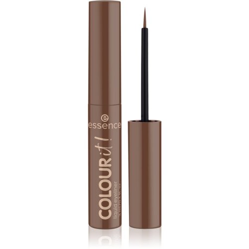 Essence COLOUR it! tekući eyelineri nijansa 05 Chocolate Brown 3 ml Slike