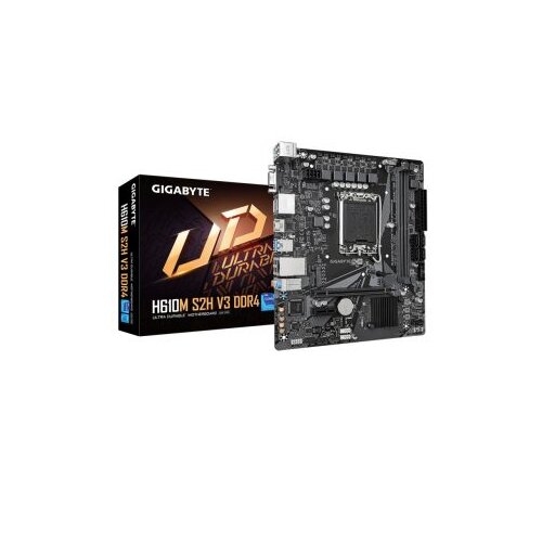 Gigabyte H610M S2H V3 DDR4LGA1700; 2xDDR4; M.2; 4xSATA6xUSB; HDMI, 2xDP, DVI, VGA Cijene