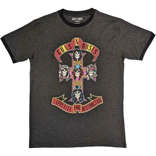 Guns N' Roses Košulja Appetite for Destruction Unisex Charcoal Grey XL