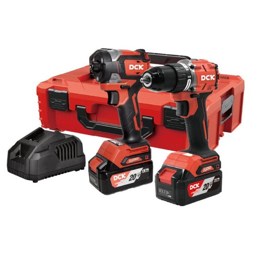 DCK KDKIT26EK akumulatorski set alata KDJZ2060i + KDPL208, sa 2x4.0Ah baterije i punjačem, u koferu Cene