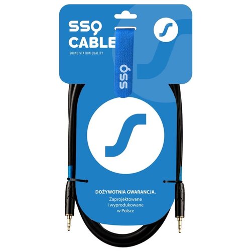 SOUND STATION QUALITY (SSQ) SSQ MIMI2 SS-1425 Cable Mini Jack Stereo 3,5 mm - Mini Jack Stereo 3,5 mm 2 m Black Cijene