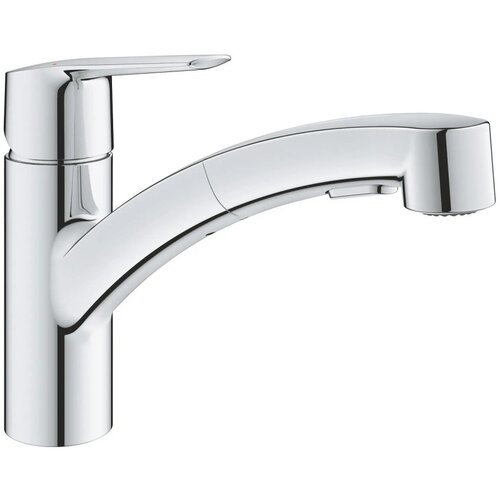 Grohe armatura za pomivalno korito start krom z iztegljivo dvojno prho Slike