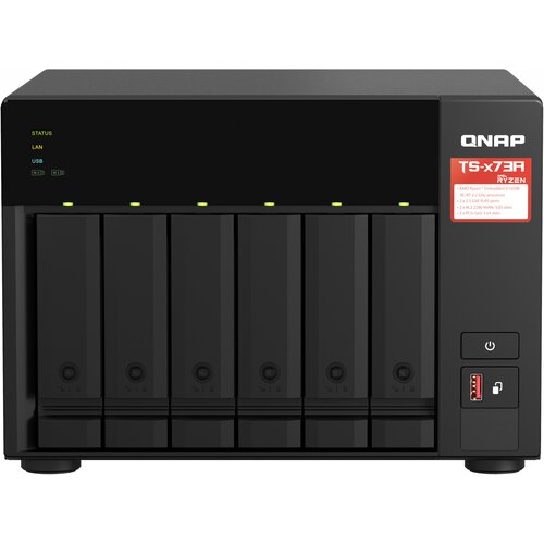 Qnap TS-673A NAS-Server 6Schächte AMD Ryzen Embedded V1500B 2.2 GHz SATA 6Gb/s" Cijene