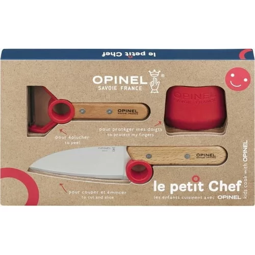 Opinel 3-delni set nožev "le petit chef" za otroke
