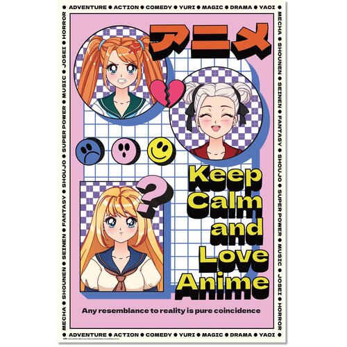 Grupo PLAKAT ANIME KEEP CALM IN LOVE ANIME, (20837811) Cene