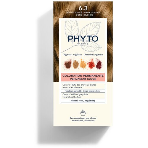 Phyto color 6.3 dark golden blonde farba za kosu Slike