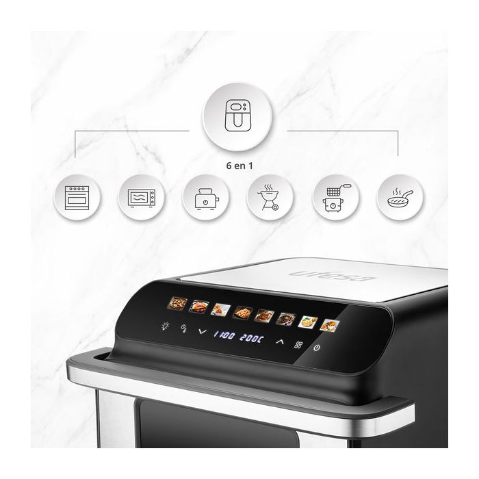 Ufesa jacana digitalni cvrtnik na vruć zrak, 10 litara, 2000 w, air pulse ultra 360 &amp;amp;deg;c Slike