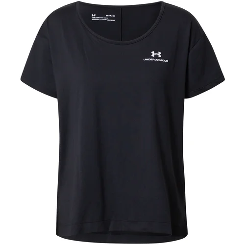 Under Armour UA W Rush Energy Core Black/White S Tekaška majica s kratkim rokavom